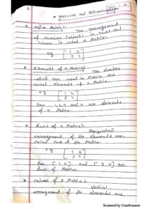 Applied-Maths-Matrix-Determinant | Govt. Polytechnic